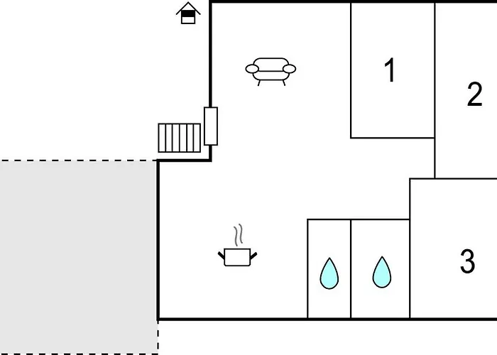 Daire 3 Bedroom Gorgeous In *